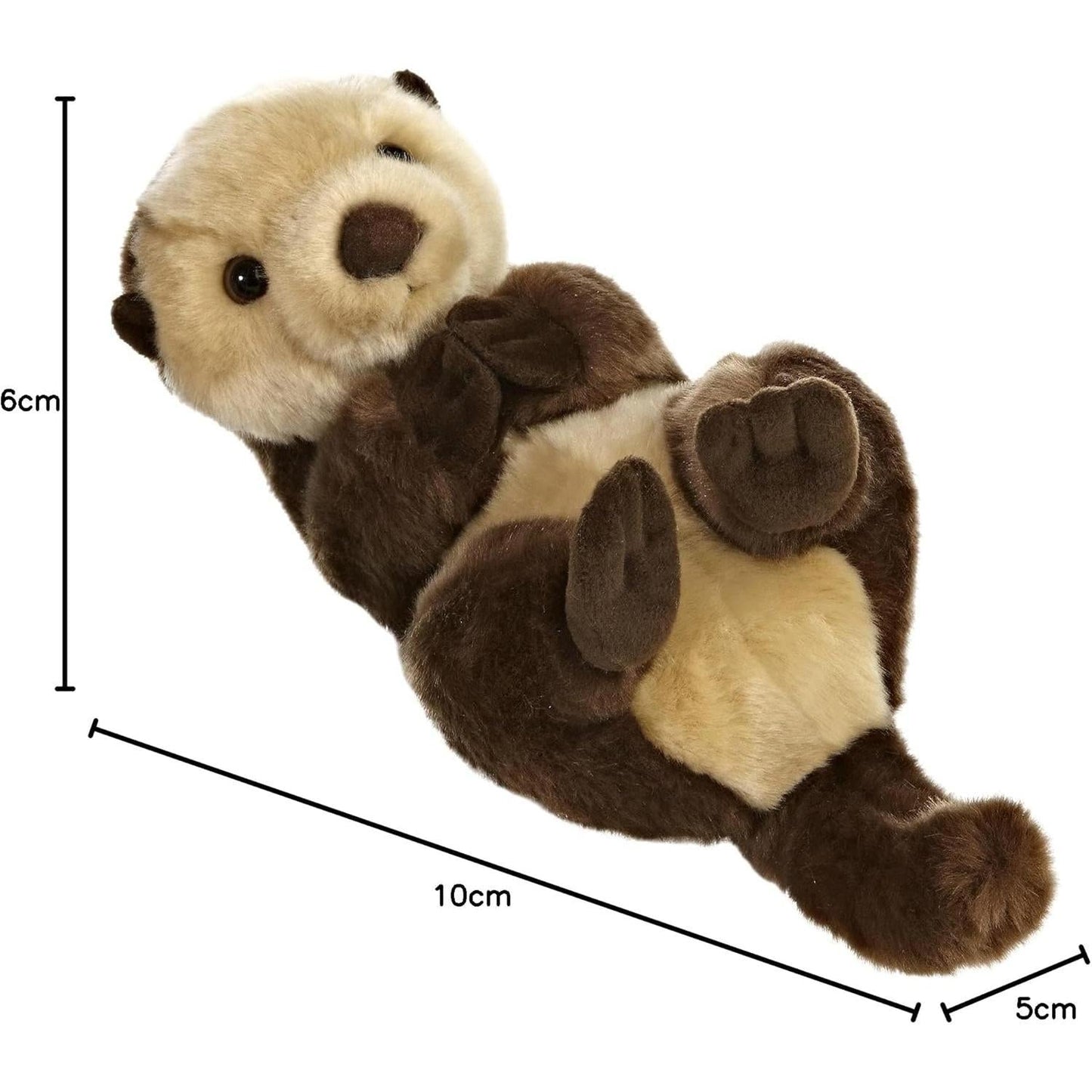 Aurora_Realistic_Miyoni_Sea_Otter_Stuffed_Animal_-_Lifelike_Detail_-_Cherished_Companionship_-_Brown_10_Inches