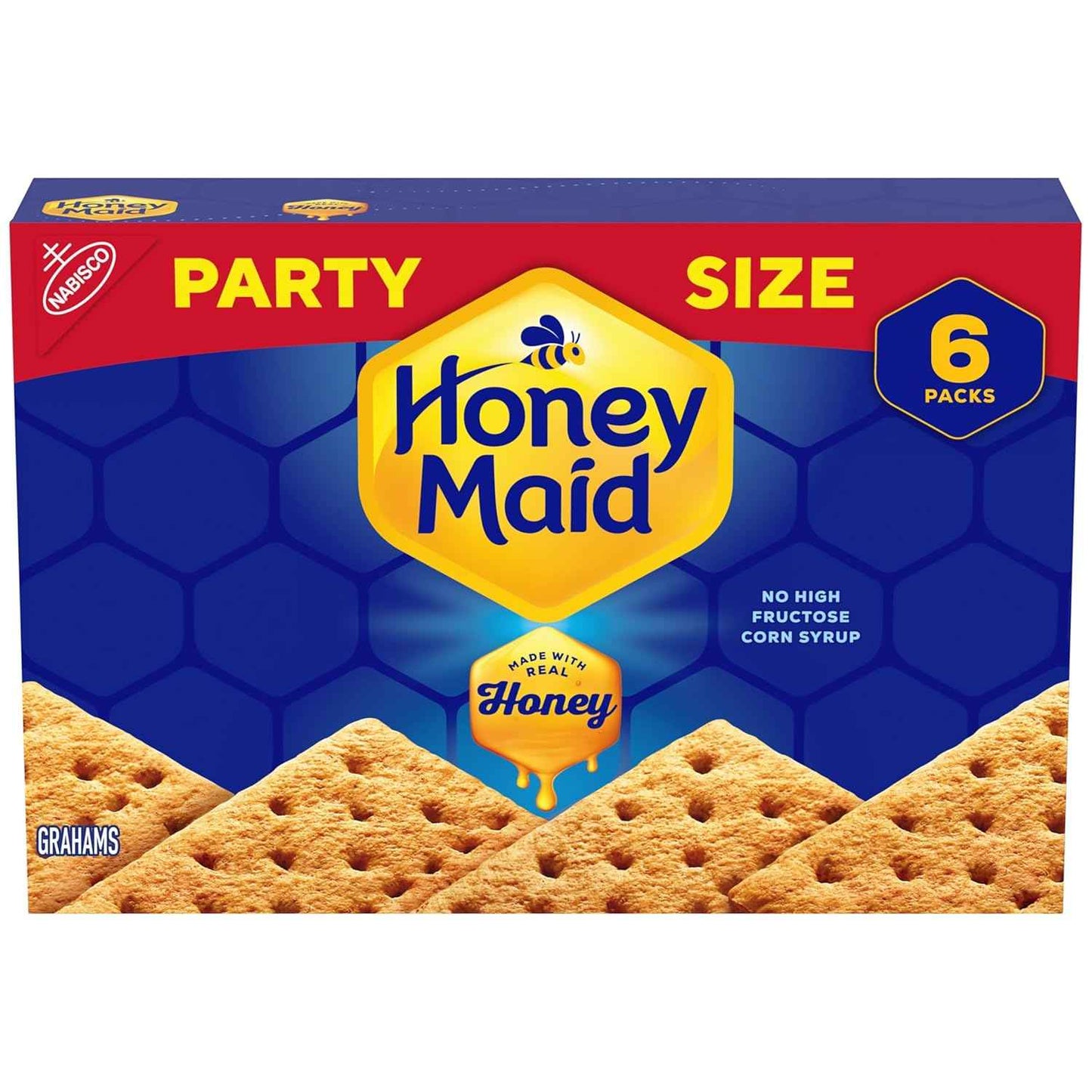 HONEY MAID Graham Crackers – Kids Lunchbox Snack, School Safe and Honey Sweet