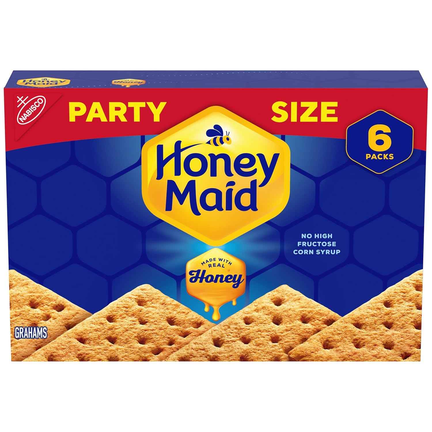 HONEY MAID Graham Crackers – Kids Lunchbox Snack, School Safe and Honey Sweet