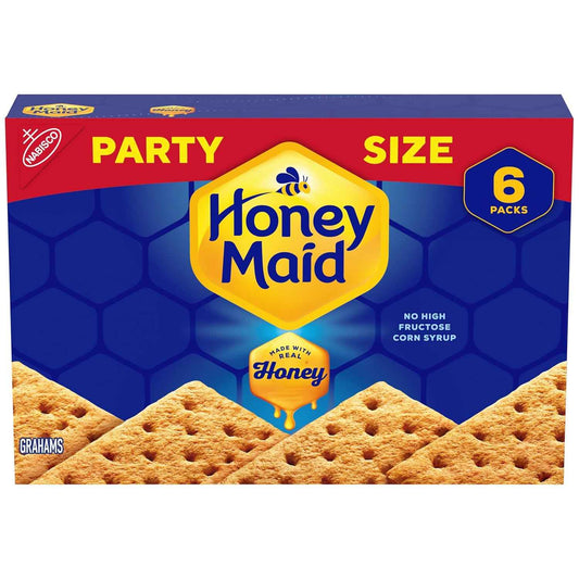 HONEY MAID Graham Crackers – Kids Lunchbox Snack, School Safe and Honey Sweet