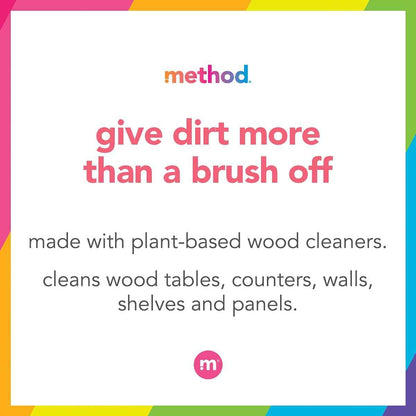 Method Daily Wood Cleaner Almond – Non-Toxic Daily Spray Safe for Kids and Pets in the Playroom