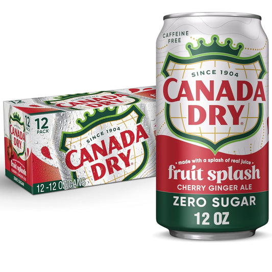 Fruit_Splash_Cherry_Ginger_Ale_Zero_Sugar_Soda,_12_fl_oz_cans,_12_pack
