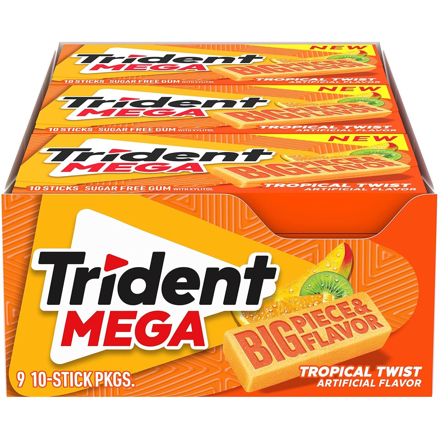 Trident_Mega_Tropical_Twist_Sugar_Free_Gum,_9_Packs_of_10_Pieces_(90_Total_Pieces)