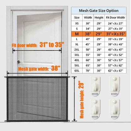 Cupount Pet Gate for Living Room and Playroom – Safe Shared Zone for Toddlers, Babies, and Small Dogs