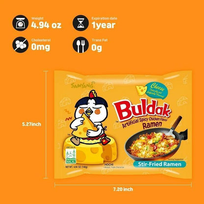 Samyang_Ramen_Korean_Noodles_Hot_/_Mild_/_Stir_Fries_/_Soups_Food_Cheese