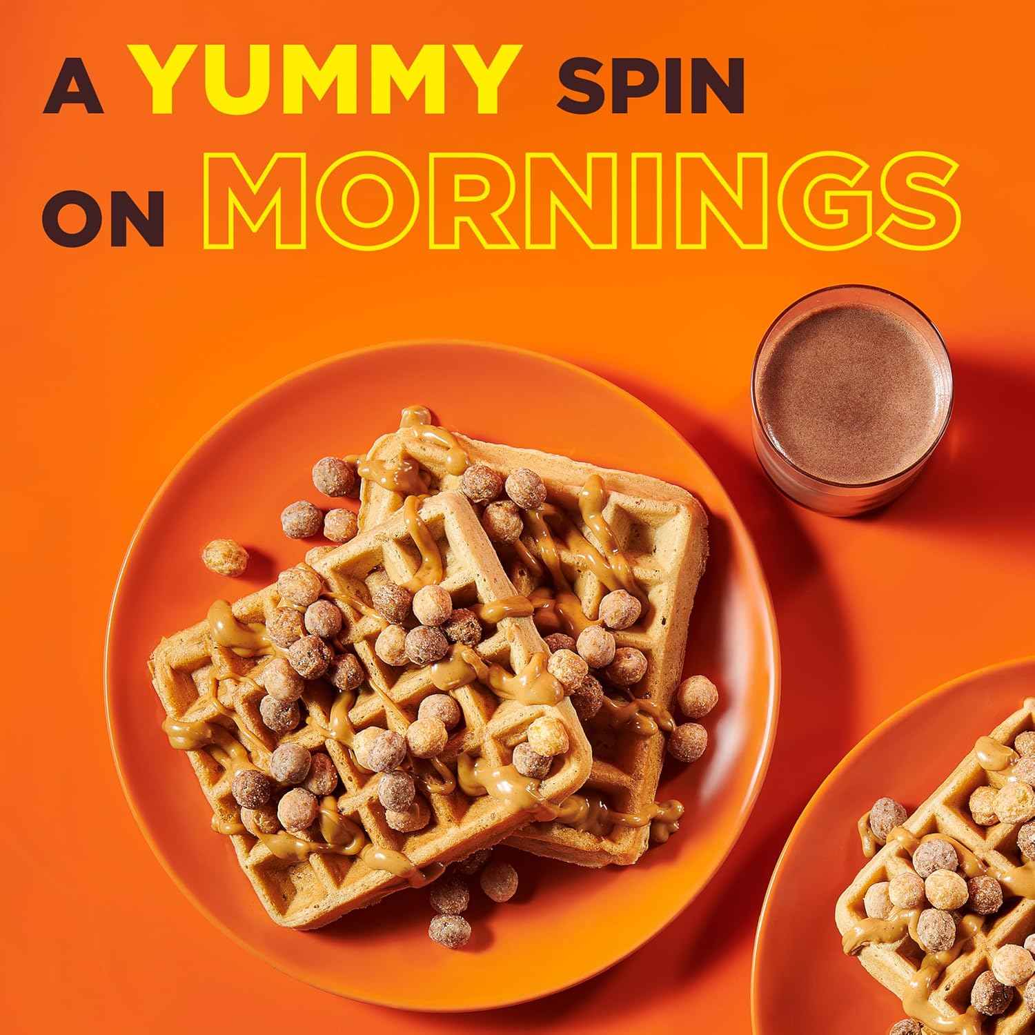 REESE'S PUFFS Whole Grain Cereal, 29 oz Mega Size – Balanced Breakfast Choice with 12 Vitamins and Calcium for Mindful Mornings