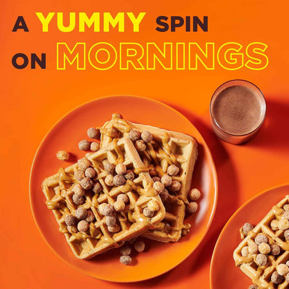 REESE'S PUFFS Whole Grain Cereal, 29 oz Mega Size – Balanced Breakfast Choice with 12 Vitamins and Calcium for Mindful Mornings