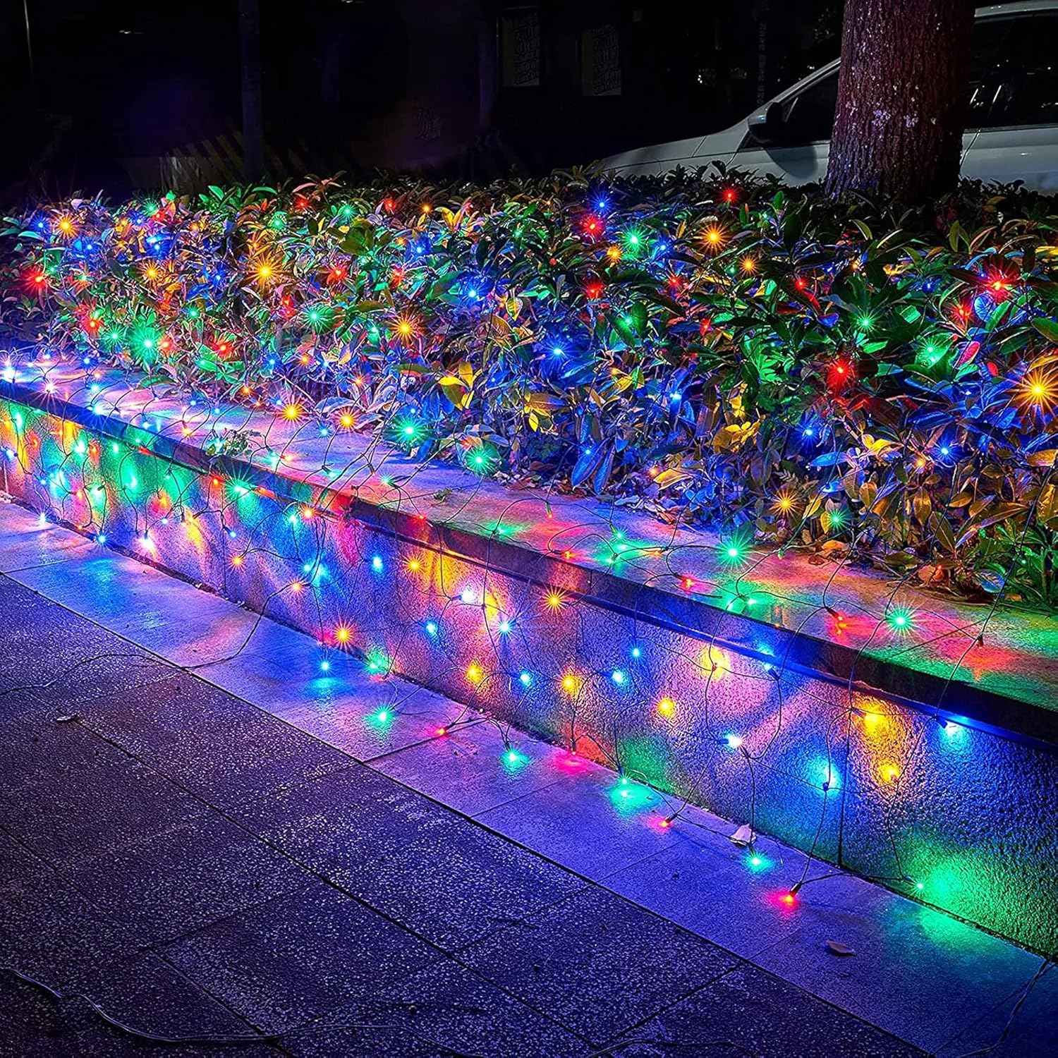Dazzle Bright 200 LED Net Lights – Living Room String Lights for Cozy Home Ambiance, 8 Lighting Modes