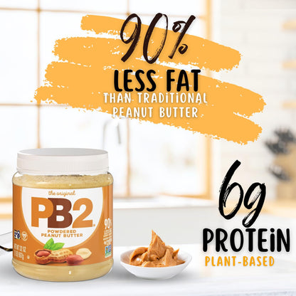 PB2_Original_Powdered_Peanut_Butter_-_6g_of_Protein,_Certified_Gluten_Free,_Only_60_Calories_per_Serving,_Perfect_for_Protein_Shakes,_Smoothies,_and_Low-Carb,_Keto_Diets