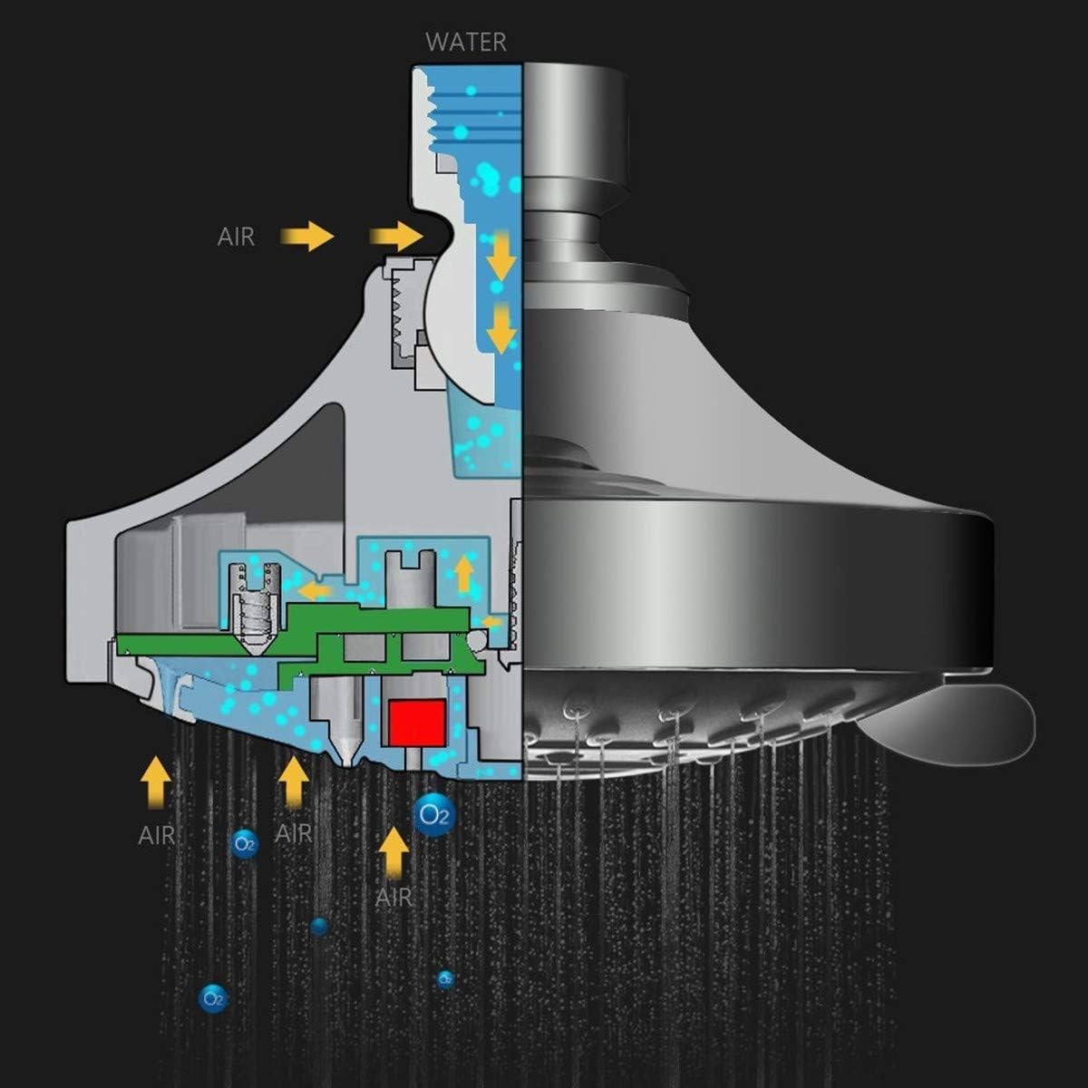 High_Pressure_Shower_Head_5_Settings_Fixed_Showerhead_4_Inch_High_Flow_Bathroom_Showerhead_with_Adjustable_Brass_Ball_Joint_for_Luxury_Shower_Experience_Even_at_Low_Water_Pressure