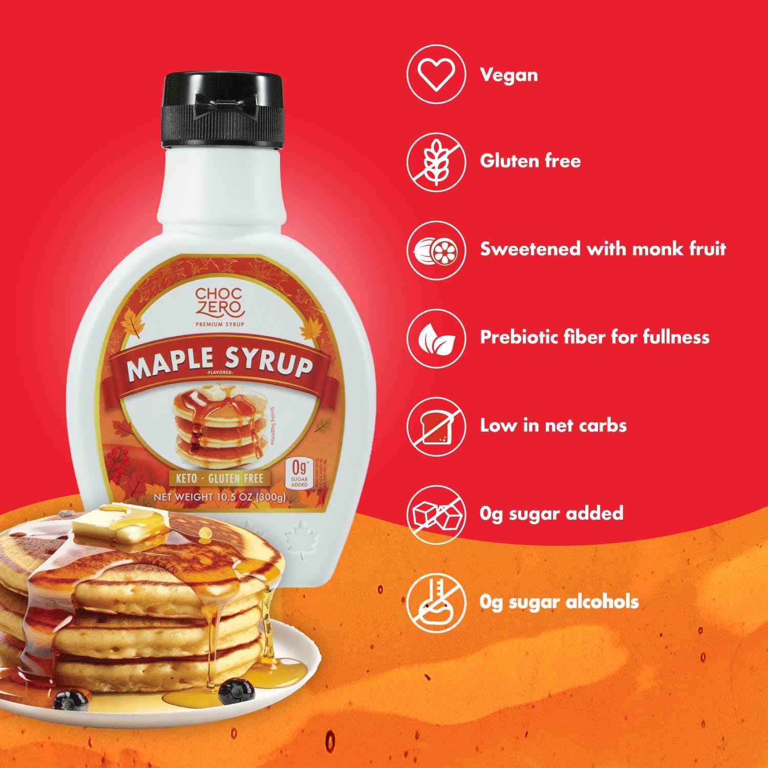 ChocZero Monk Fruit Syrup – Housewarming Present for the Health Conscious Home Chef