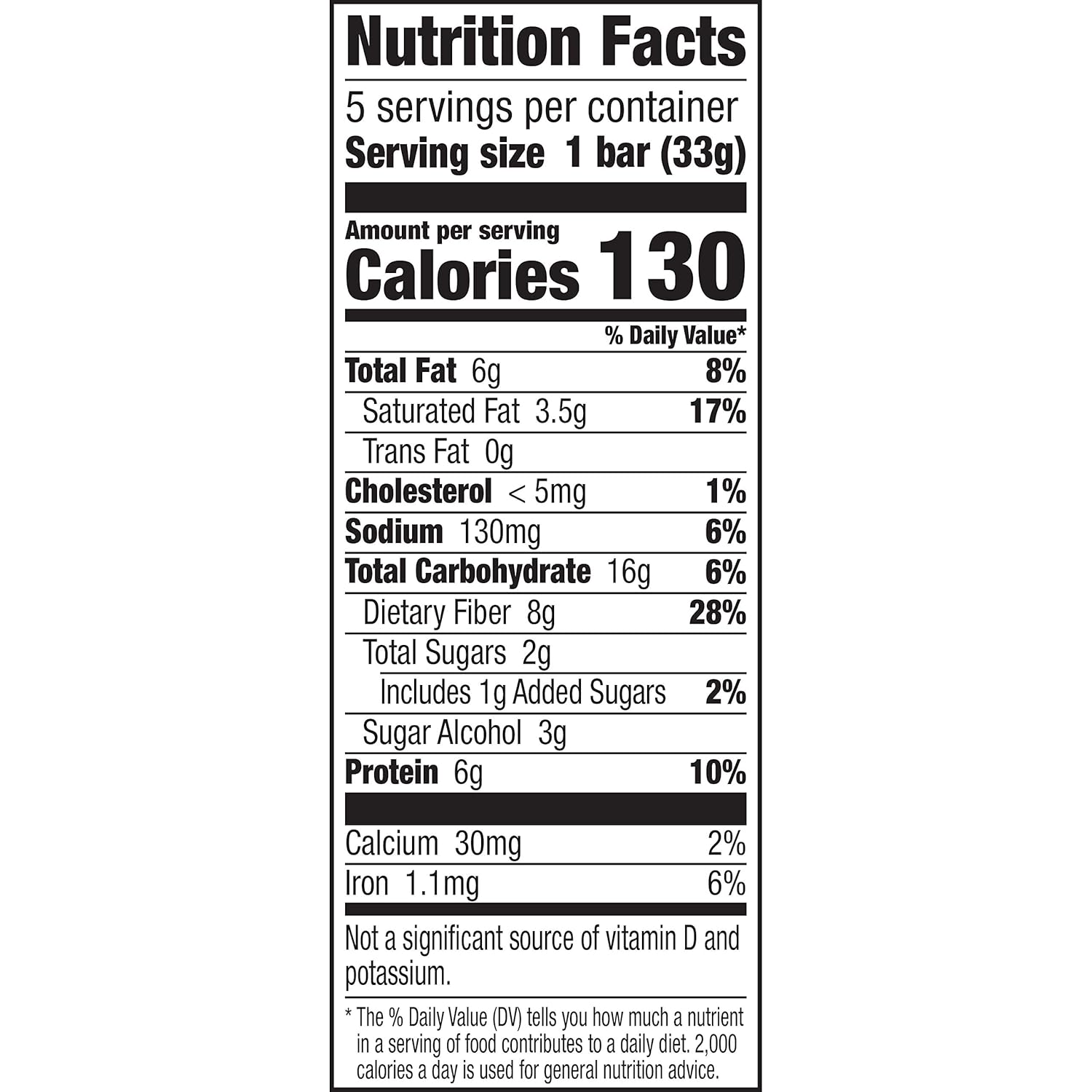 2g sugar per serving