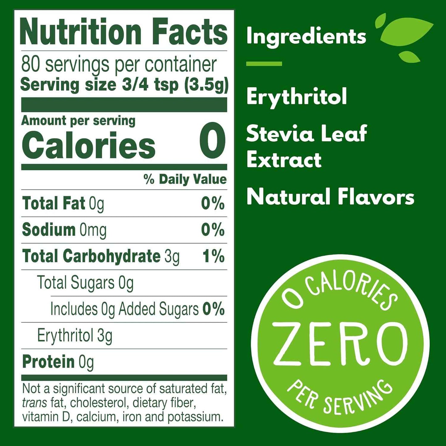 Truvia Original Stevia Leaf Sweetener – Self-Care Pantry Staple for Diabetics and Calorie-Conscious Living