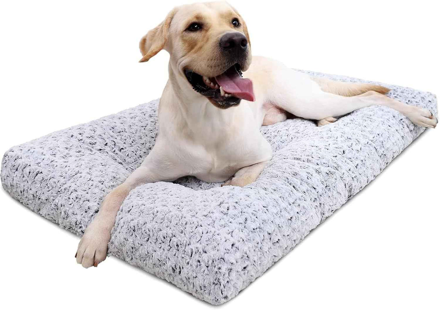 KSIIA Anti-Slip Washable Dog Crate Mat Non-Skid Secure Sleep Surface