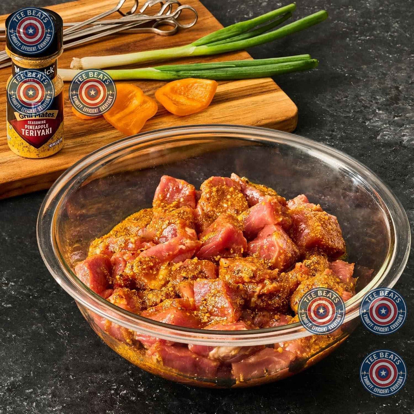 McCormick Grill Mates Pineapple Teriyaki Seasoning for Quick Weeknight Dinners, Fast 1-Tbsp Shake-On Flavor for Air Fryer and Stovetop