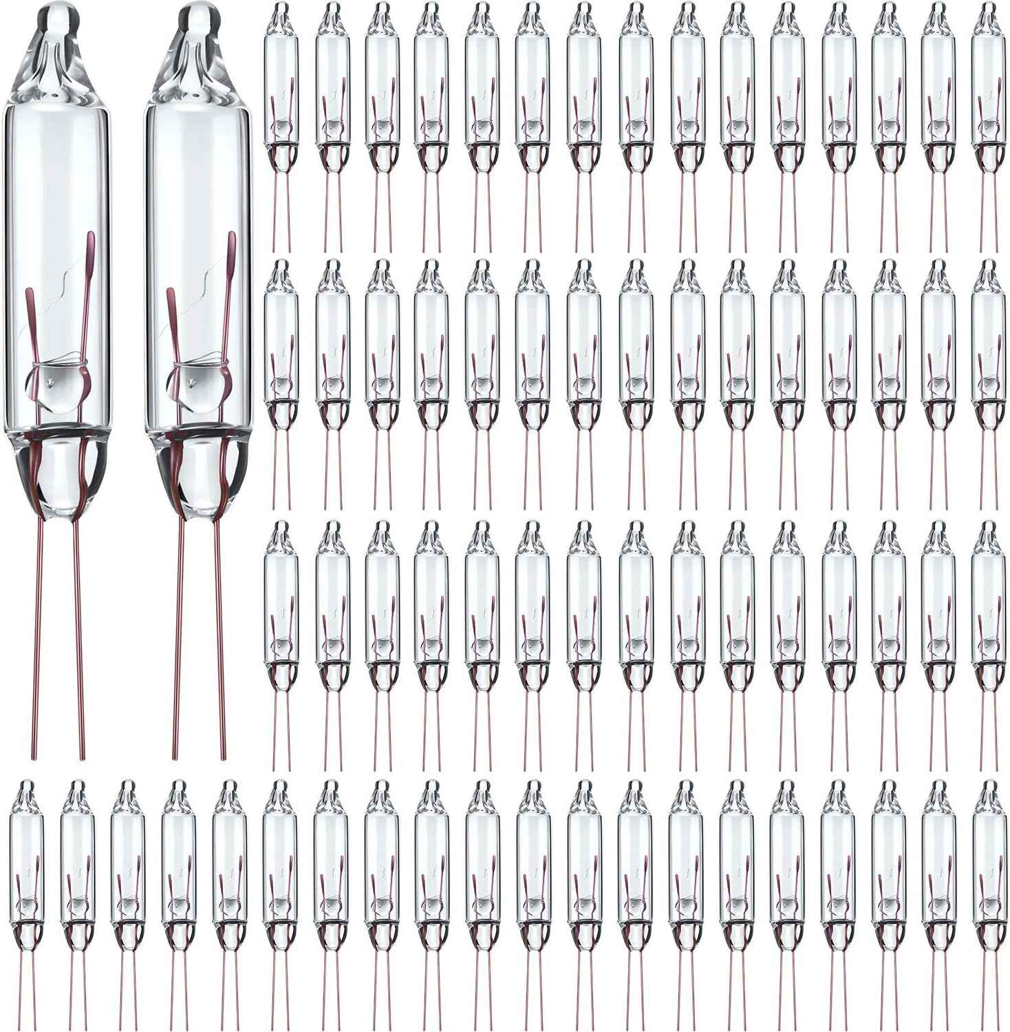 Mudder Mini Christmas Replacement Bulbs – Thoughtful Housewarming Gift for Holiday Hosts, 100-Pack Clear