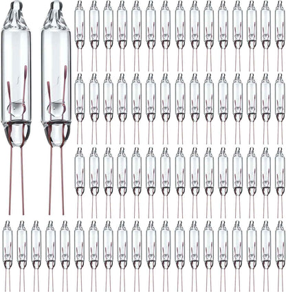Mudder Mini Christmas Replacement Bulbs – Thoughtful Housewarming Gift for Holiday Hosts, 100-Pack Clear