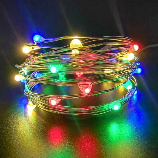 Lumicharm LED Fairy Lights 2-Pack – Thoughtful Housewarming Gift for Women, Battery-Operated String Lights with Built-In Timer