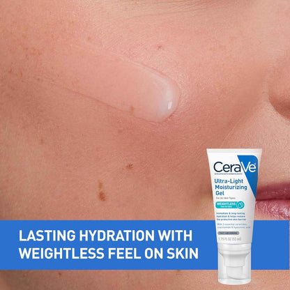CeraVe Ultra-Light Moisturizing Gel – Uncluttered Daily Hydration, No Fuss Formula