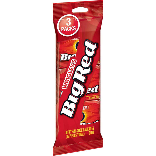 Big Red Cinnamon Chewing Gum – Focus and Alertness Boost for Remote Workers and Long Study Sessions
