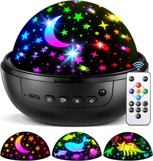 COOLNIGHT Kids Night Light Projector – Calming Bedtime Wind-Down for Overstimulated Toddlers