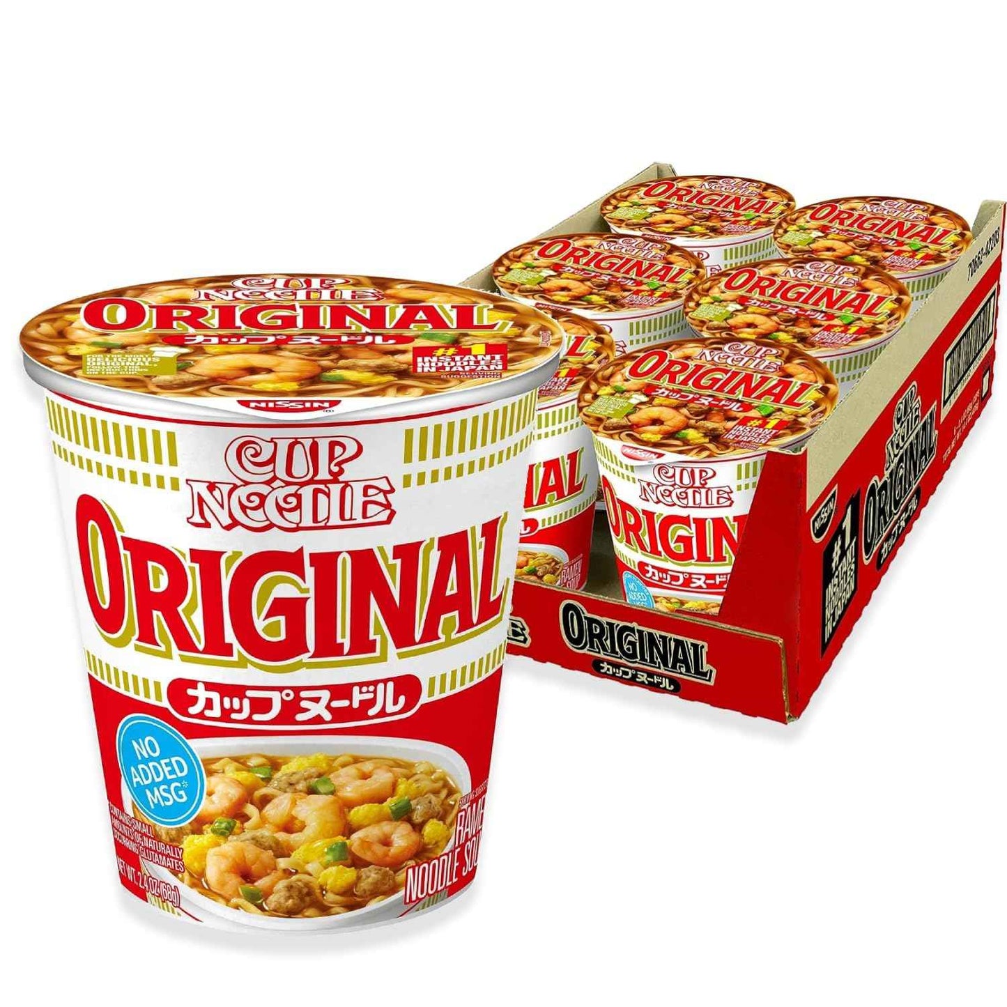 Nissin Cup Noodle – Quick Office Desk Lunch Between Meetings, Microwave Ready