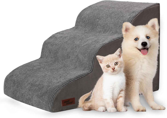 Aodisman Pet Recovery Steps – Supportive Foam Stairs for Senior Dogs and Injured Cats