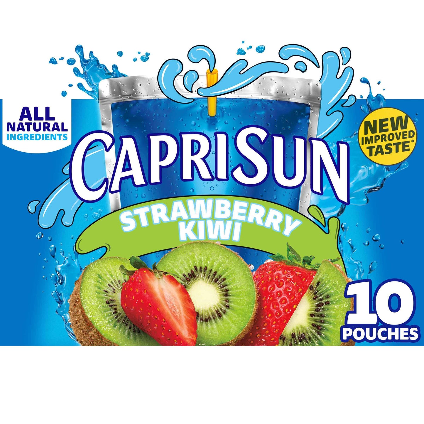 Hi-C Pokemon Kids Drink Pouches – Individually Sealed Straw Beverage for Safe Daycare Portions, 30 Count