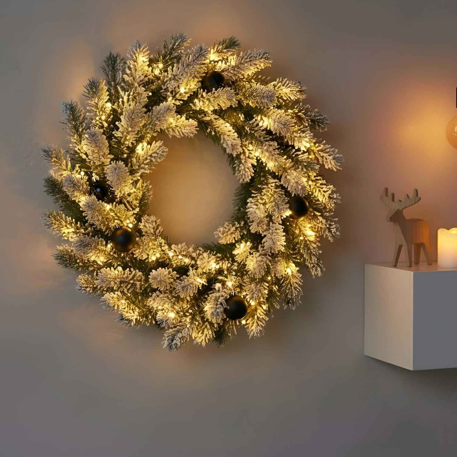 QBIS Battery Fairy Lights – Thoughtful Housewarming Gift for Her, Warm White Bedroom Decor with Timer