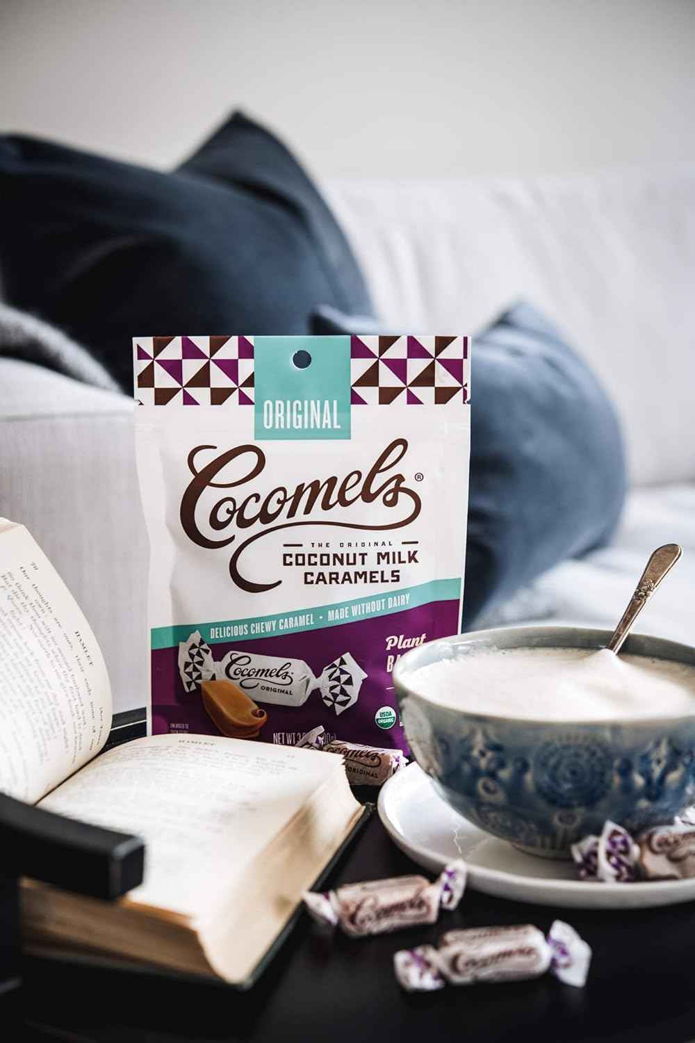 Cocomels Coconut Milk Caramels – Travel-Friendly Vegan Snack for Road Trips, Camping, and Hiking Packs