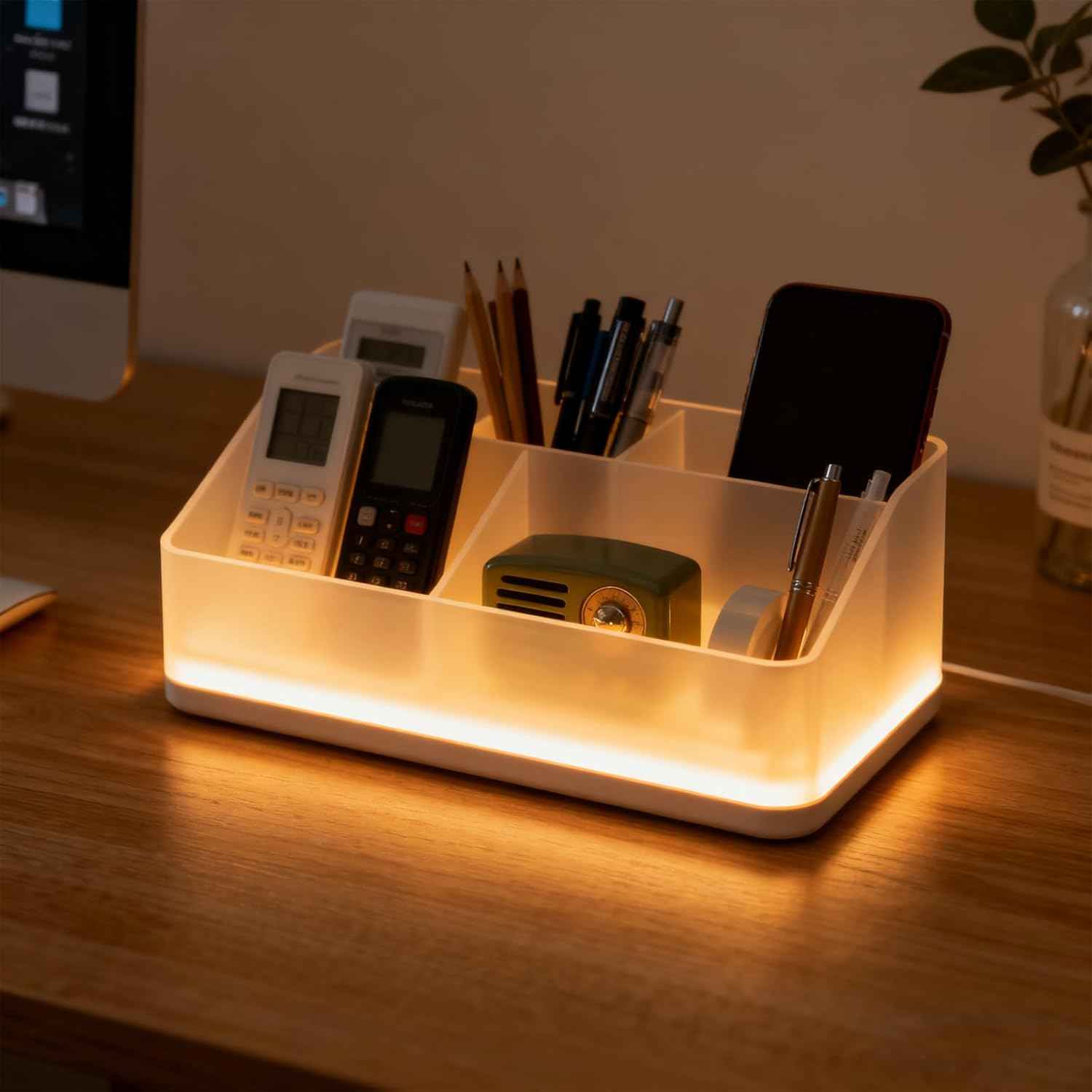 VOLTRONIC GlowStrip LED Strip Lights – Flameless, Cool Touch Accent Lighting for Bedrooms and Living Rooms