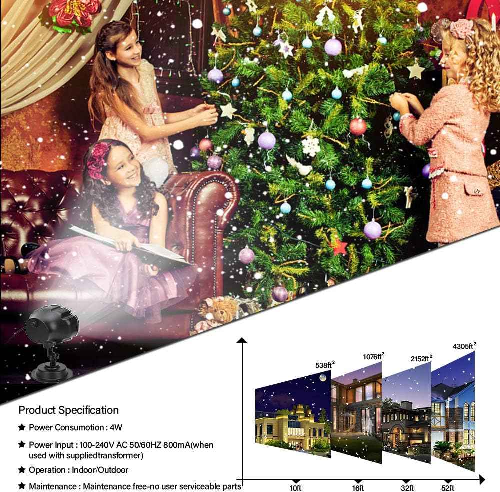 Lumora Falling Snow Lamp – Charming Housewarming & Holiday Gift for Her, Ideal for New Homeowners