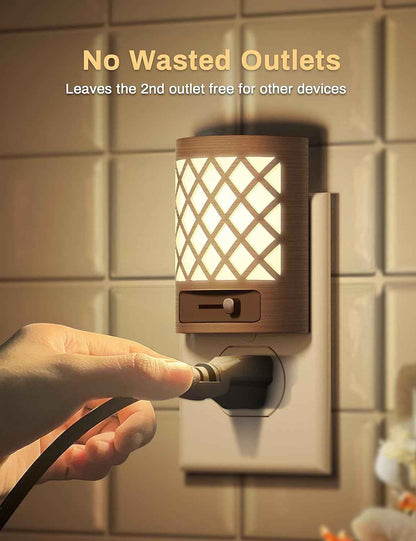 DORESshop Night Light – Thoughtful Housewarming Gift for New Homeowners, Dimmable Warm Glow