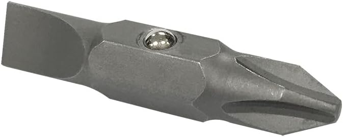 Klein_Tools_32483_Bit_for_11-in-1_and_10-in-1_Klein_Screwdriver_Nut_Driver,_#2_Phillips,_1/4-Inch_Slotted