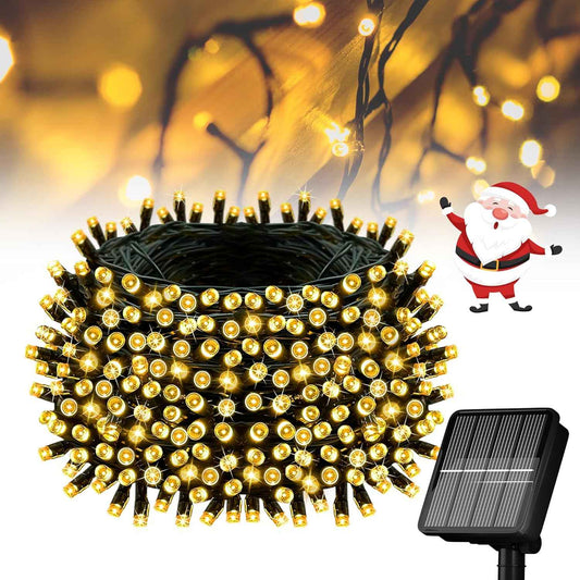 Lumivox Solar String Lights – Thoughtful Birthday Gift for Mom, Women, and Housewarmings with 8 Modes