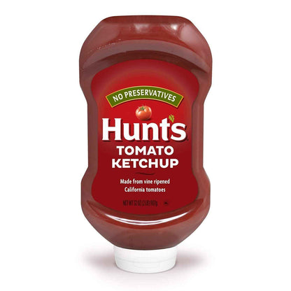 Hunt's Tomato Ketchup Squeeze Bottle 32 oz – Picnic and Tailgate Condiment for Burger and Hot Dog Cookouts