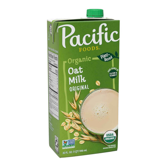 Pacific Foods Organic Oat Milk – Simple Plant Based Milk for Streamlined Kitchens, Coffee and Cereal Essential