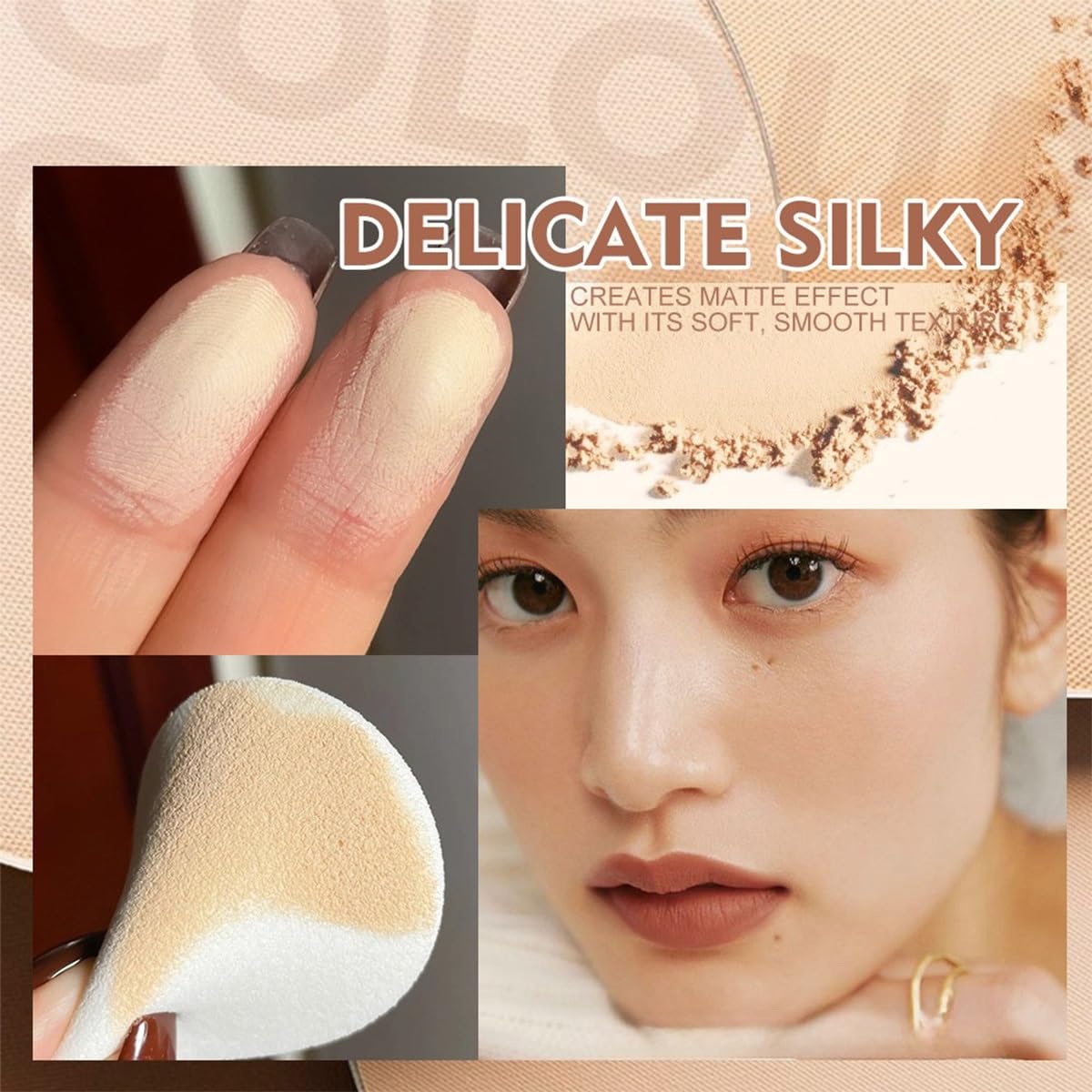 Gagk_Matte_Perfection_Pressed_Powder,_Waterproof_Face_Powder,_Summer_Oil_Control_Setting_Powder,_Lightweight_Facial_Makeup_for_Soft_Focus_Finish(#02_NATURAL_BEIGE)
