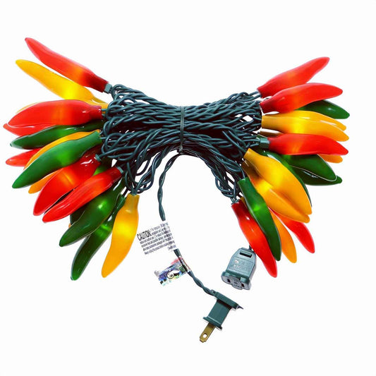 Chili Lights Co. Child Safe Chili Pepper String Lights – Nursery and Playroom Decor, Cool to Touch LED, No Flame