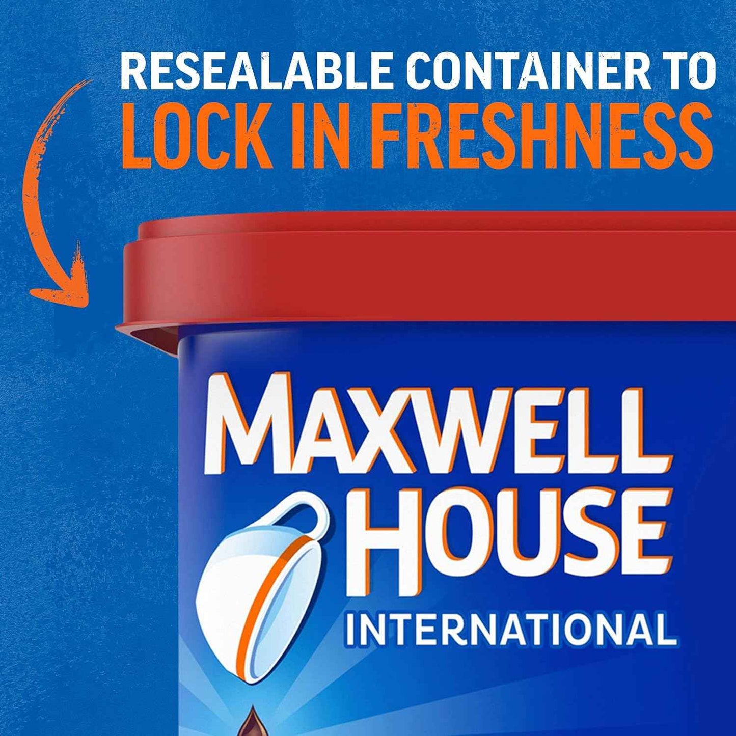 Maxwell House International Instant Coffee – Streamlined Coffee Solution for Small Spaces, French Vanilla, 9 oz