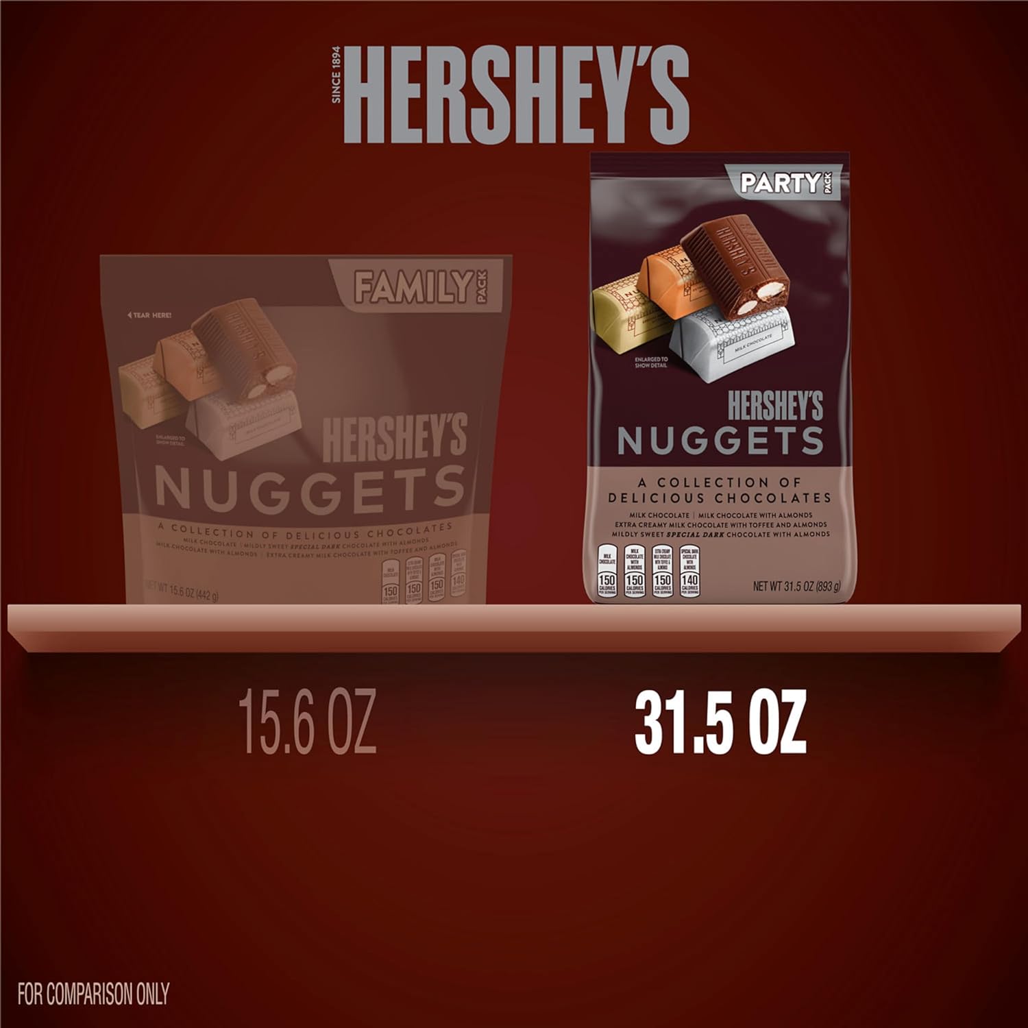 HERSHEY'S_NUGGETS_Assorted_Chocolate_Candy_Party_Pack,_31.5_oz_Snack_Bonbon_Sweet_Flavor
