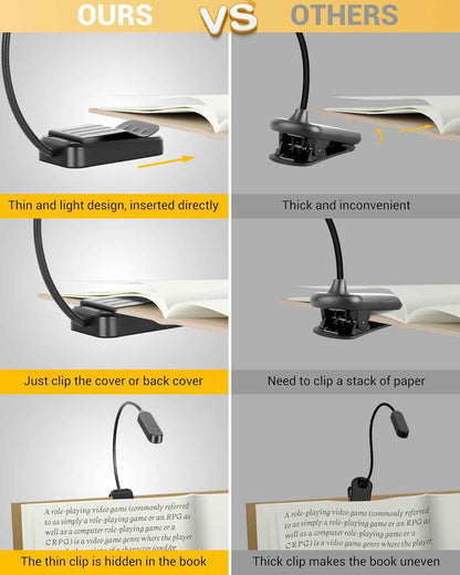Glow Readers Bedside Reading Light – Romantic Valentine's Day Gift for Avid Book Lovers