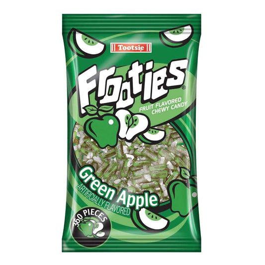 Tootsie Roll Green Frooties – Themed Party Favor Candy for Bridal Showers, Birthday Tables, and Holiday Gifting
