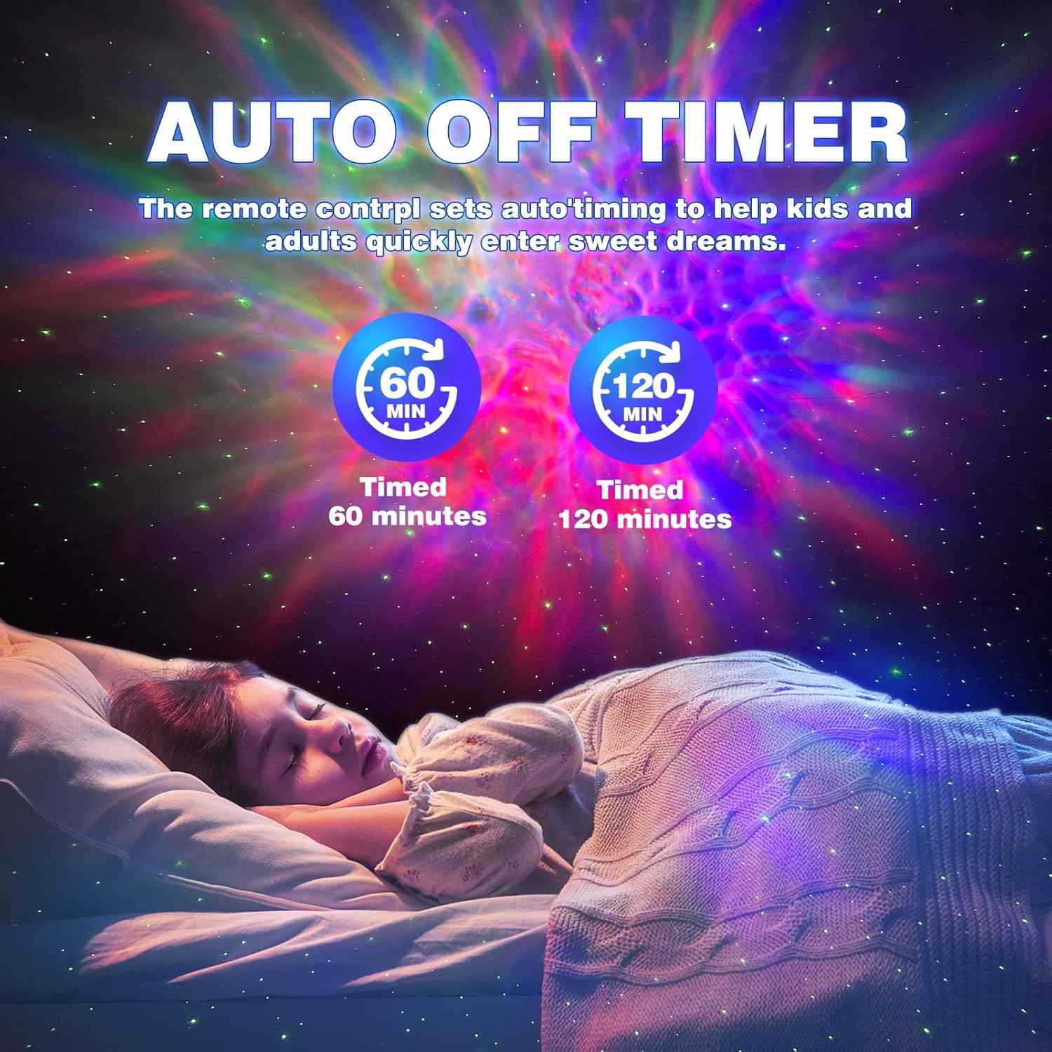 [Brand Name] Astronaut Star Projector – Thoughtful Housewarming Gift, LED Nebula Ceiling Light with Timer