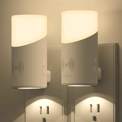 Lyridz Plug-in Night Light for Kids Room – Cool-to-Touch LED with Auto Shutoff for Safe Nursery and Playroom Use