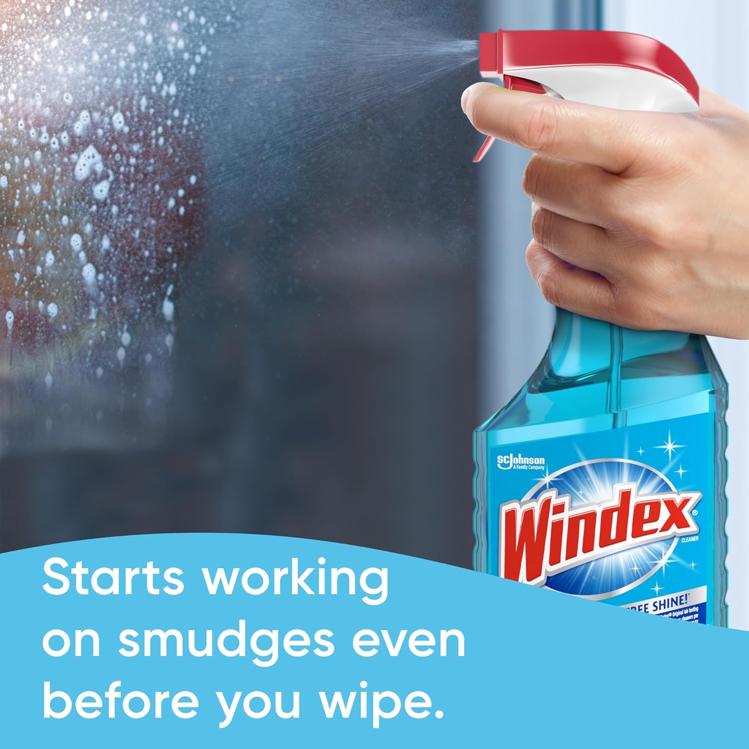 Windex_Glass_and_Window_Cleaner_Spray_Bottle,_Bottle_Made_from_100%_Recycled_Plastic,_Surface_Cleaning_Spray,_Original_Blue_Scent,_23_Fl_Oz_(Pack_of_2)