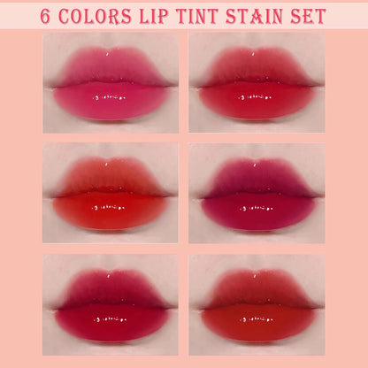 Lip_Stain_Tint_Set,_Korean_Lip_Gloss,_Lip_&_Cheek_Tint_Moisturizing,_Long-lasting_Waterproof_Non-Sticky_Cup_Glossy_Moisturiz_Six_Colors