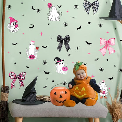 3D Bat Wall Decals – 72 Piece Halloween Home Decor Set with Removable PVC Bats for Indoor Ambiance, Living Room and Bedroom