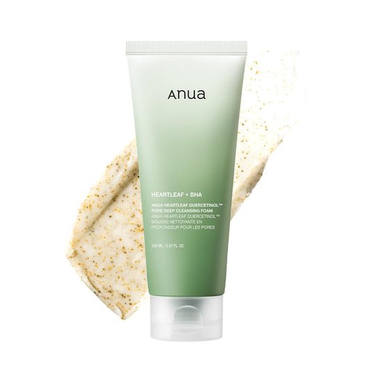 ANUA_Heartleaf_Quercetinol_Pore_Deep_Cleansing_Foam,_Facial_Cleanser,_for_Double_Cleansing,_BHA,_Hyaluronic_Acid,_Glycerin,_Face_Wash