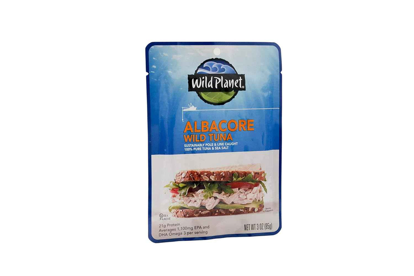 Wild Planet Wild Albacore Tuna – Low Mercury Snack for Pregnancy and Whole30 Meal Prep